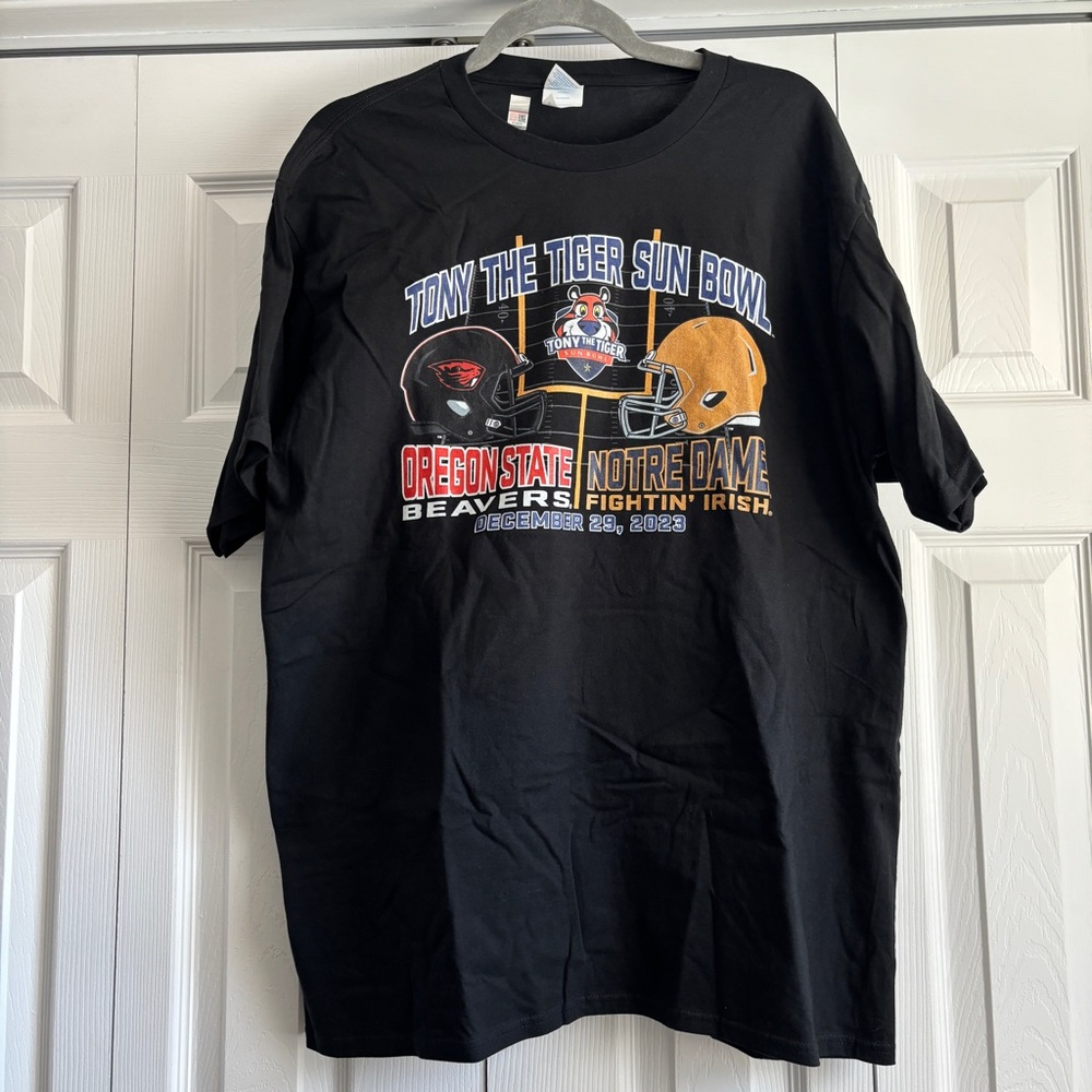 Men’s XL black 2023 Sun Bowl tee
